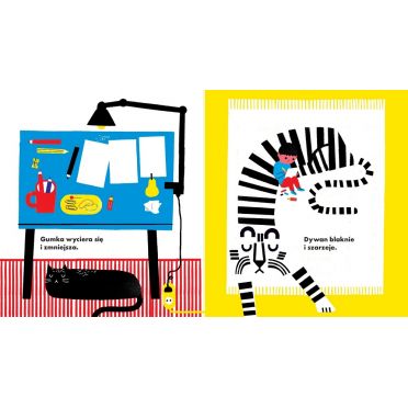 Czas Czarodziej – środek, gumka, dywan